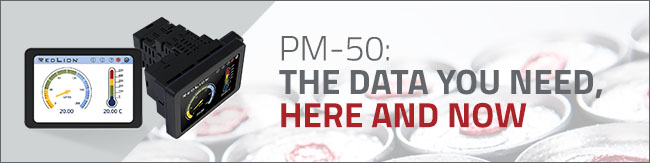 PM-50 Panel Meters - The Date You Need, Here and Now